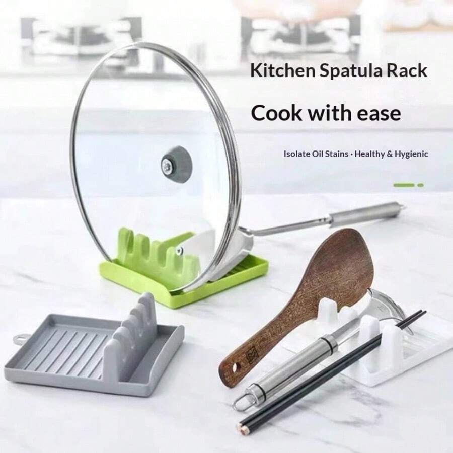 Multi-Function Pot Rack Kitchen Storage Rack, Household Plastic Pot Lid Rack, Cutting Board Organizer, Various Storage Solutions