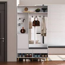 Hall Trees - White + MDF-2 - View 12