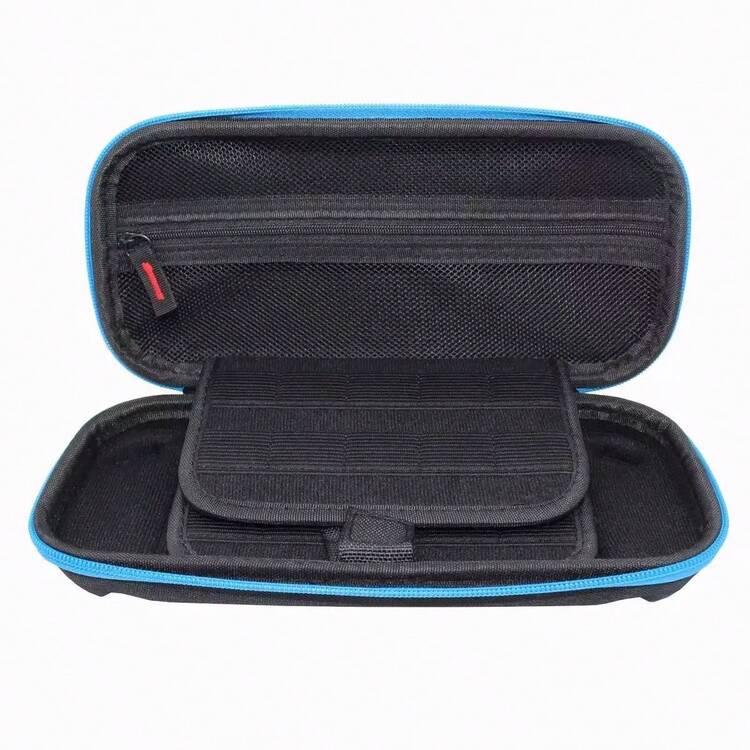 1pc Protective Case Box Compatible With Nintendo Switch/Switch OLED, Includes 20 Game Card Slots And Hard Shell Travel Bag - View 1