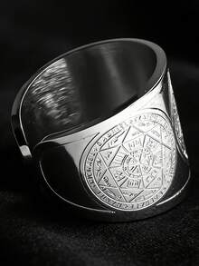 7 Archangels Protection Ring, Stainless Steel Christian Religious Protective Jewelry, Fits Solomon Seal Wand - 18K Gold Plated Ring With Archangels Michael, Gabriel, Uriel, Jibril, Suitable For Men And Women, Great Gift For Father's Day, Mother's Day, Daily Wear And Spiritual Armor - Ring - View 9