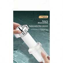 Shower Head Water Filter, Home Shower Filter Cartridge Removes Chlorine And Scale, Softens Water, Multi-Layer Filtration System, High Flow Rate, Universal Interface, Replaceable Filter Cartridge, Tool-Free Installation, Suitable For Most Shower Hoses, Long-Lasting Purification, Water-Saving And Anti-Clogging Design, Durable And Rust-Resistant, Essential Bathroom Accessory To Enhance Shower Experience - Multicolor - View 4