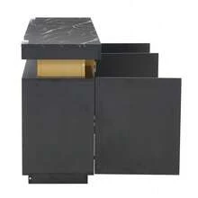 Buffets & Sideboards - Black + Particle Board - View 11