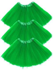 1/3 chiếc váy tutu thể thao D EXCEED dành cho nữ | Váy tutu neon thập niên 80 dành cho nữ | Váy tutu người lớn nhiều màu | Váy tutu 3 lớp dành cho nữ dự tiệc Halloween | - nhiều màu - Xem 50