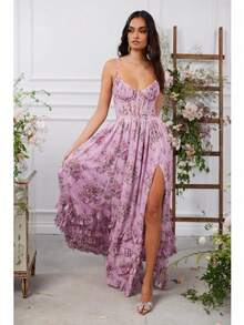 Beautiful And Unique Suspender Dress For Seaside Vacation, Super Good-Looking Temperament Waist Dress - 鵝黃色 - 查看 8