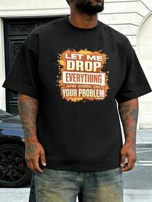 Men T-Shirts - Black - View 1