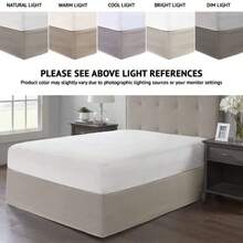 Park Simple Fit Bedskirt - Caqui - Ver 2