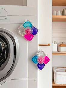 100/50/30 unidades Detergente para ropa en cápsulas 5-en-1, Bolas de lavado, Perlas de lavado, Fragancia duradera, Eliminación de manchas, Limpieza profunda, Tipo de fragancia, Suavizante de telas, Antiestático - Líquido - Ver 10