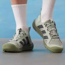 Adidas 男女新款DAROGA 25戶外健行鞋兩棲鞋戶外溯溪涉水鞋 - 綠色 - 查看 4
