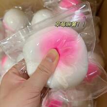 1pcsRealistic Fruit Themed Squeeze Toy, Soft Fluid Hand Play Gift For Daily Leisure - Multicolor - View 4
