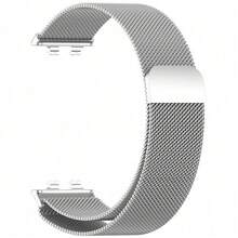 Compatible With Huawei Band 11/11 Pro Adjustable Magnetic Milanese Band High Quality Stainless Steel Mesh Stylish Replacement Strap Secure Comfortable Fit Durable Lightweight Breathable Perfect For Daily Wear Workout - Multicolor - View 9