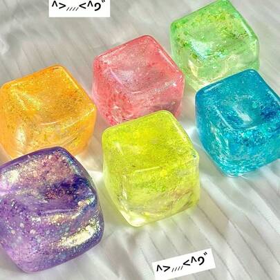 Squishy Toys Ice Skin Malt Ball Candy Stress Relief Slow Rebound Squeeze Toy, Suitable For Office Stress Relief, Gift Choice, Squishy Stress Relief Squeeze Toy - Birthday Gift - Christmas Gift - Party Gift - Best Gift - Birthday Gift Or Party Filler - Travel Portable Stress Relief Toy