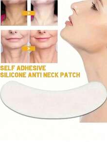 Patch Silikon Wajah, Leher, dan Dada yang Dapat Digunakan Kembali, Untuk Penggunaan Semalaman, Membantu Menghaluskan dan Merevitalisasi Kulit, Mengurangi Tanda-Tanda Penuaan untuk Wanita dan Anak Perempuan, Alat Perawatan Kulit - Clear - View 10