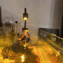 3W South American Aquarium Spotlight, 3-Color Adjustable, Cyclic Timer, Adjustable Focus LED Fish Tank Light, Aquarium Decor Lighting - 查看 7