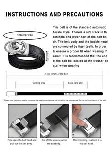 Thắt lưng nam 120cm khóa tự động, dây đeo eo chống mài mòn có khắc tên, thắt lưng điều chỉnh được bền lâu, phù hợp cho cả trang phục công sở và thường ngày, thiết kế cổ điển chất lượng cao, phù hợp với quần jean và quần tây. - Nhiều màu - Xem 10