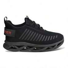 Men's Infinite Comfortable Lightweight Gym Walking Training Fitness Sports Casual Everyday Breathable Soft Cushioning Non-Slip Flexible Running Light Work Modern Style Durable Extended Comfort Soft Insole Rubber Outsole High Quality Current Design Versatile Daily Use Gym Street Long Walk Functional Training Maximum Lightness Perfect Fit Total Comfort Men's Casual Sports Fashion Fitness Comfortable Resistant Breathable Running Walking Gym Shoes - 黑色 - 查看 2