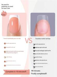 15 tailles de stickers pour manucure française marron et blanc, bandes pour manucure française, bandes de gel pour ongles carrés français 3-en-1, autocollants pour ongles DIY pour femmes et salons de manucure, faux ongles à presser - Taupe - Voir 8