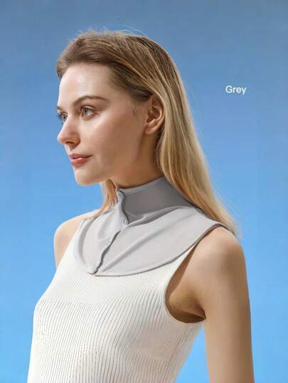 2条装冰丝颈套，透气轻便防晒围巾，适合户外活动、驾车、骑行，男女通用，节日庆典、旅行