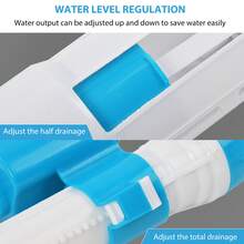 Bathroom Cistern Repair Tool Set Kit Toilet Dual Push Flush System - Blue - View 7