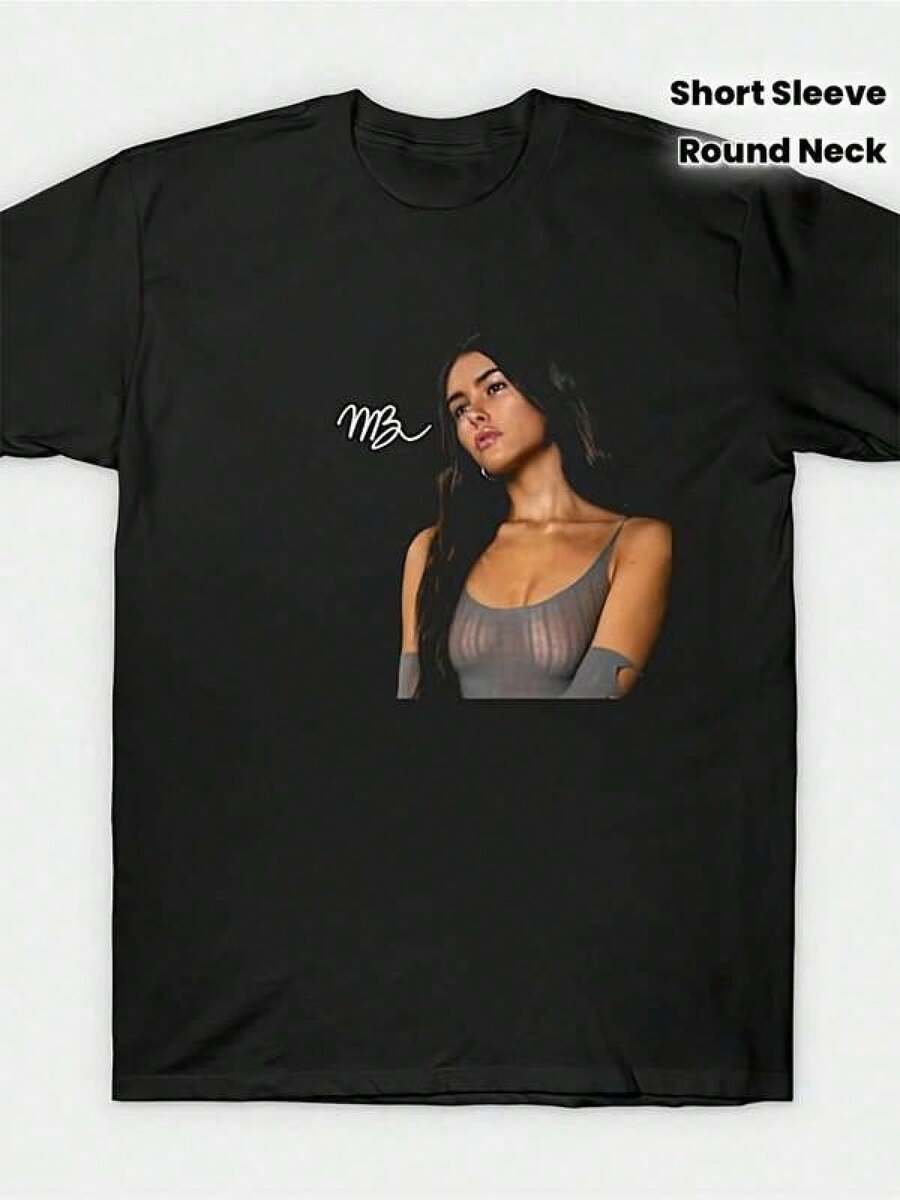Camisetas e regatas esportivas femininas - Preto - Ver 1