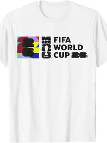 FIFAs World CUP26 Event Colorblock T-Shirt - White - View 1