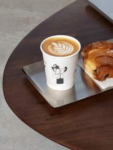 9oz Disposable Paper Cups With Hand-Drawn Cartoon Patterns, Suitable For Your Serving And Reception Occasions. The Thick Paper Cups Can Hold Tea, Water, Juice, Espresso, Candy, Hot And Cold Drinks - Multicolor - View 4