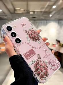 1个幸运海龟海星标语软壳手机壳，兼容华为荣耀、Galaxy A04e/12/A13/A14/A34/A50/A52/A53/A54/S21/S22/S23/S24/S25/S25Ultra/S25FE/S26/S26 Plus/S26 Ultra/S26 Edge、6A/7A/8A、12T/13T/15T/15T Pro - 無色 - 查看 7