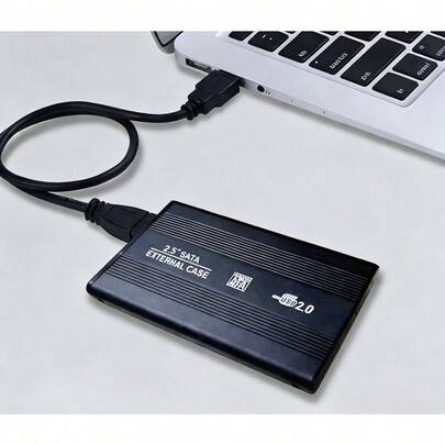 Carcasa para disco duro USB 2.0 (DISCO DURO EXTERNO), carcasa externa portátil para disco duro