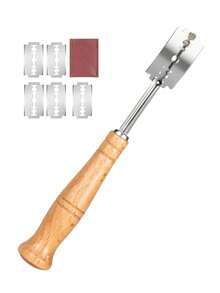 Juego de 2 piezas de batidor de masa danés - Herramientas y suministros para hacer pan, batidores de masa de levadura madre daneses, batidores holandeses para masa, cuchillas para cortar masa - Multicolor - Ver 13