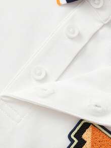 Balabala Áo Polo mùa hè cho bé trai 2026, chất liệu thoáng mát, cotton mềm mại, nhẹ nhàng, thoải mái, thích hợp mặc thường ngày. - Benbai - Xem 3