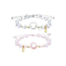 Women Beaded Bracelets - Good Fortune Bracelet [pink] - View 4