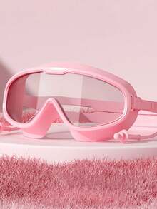 1pc Waterproof Anti-Fog High Definition Swimming Goggles Unisex, Beach Essential, Swimming Pool Float Accessory - Multicolor - View 9