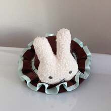 Hasbro 1个洛丽塔熊高顶礼帽式发夹，侧边配有鸭嘴夹：优雅、少女、可爱的日式设计 - 均碼 - 查看 7