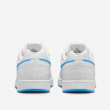 Nike 耐克男士 Ebernon Low 休闲运动鞋，低帮 AQ1775-102 - 藍白色 - 查看 4