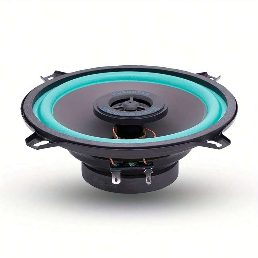 1 6.5-Inch 160W Dual-Channel Hi-Fi Coaxial Car Speaker, Suitable For Car Door Panel Audio System; Improve Car Audio Performance; Full-Range Speaker; Two-Way Speaker; Essential Items For Music Lovers; Provide An Excellent Upgrade For Your Car Audio System, Car Audio System, Car Entertainment, Compact Speaker Design, Seamless Installation, Reliable Performance, Audio System Upgrade, Car Enthusiasts. - 藍色 - 查看 1