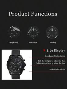 Đồng hồ bấm giờ Fossil nam, vỏ thép không gỉ, máy quartz, hiển thị 3 mặt số, kiểu dáng công sở thường ngày, phù hợp để đeo hàng ngày. FS5712/FS5877/FS5876/FS5875/FS5874/FS5710 - Cà phê nâu - Xem 5