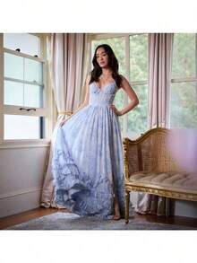 Beautiful And Unique Suspender Dress For Seaside Vacation, Super Good-Looking Temperament Waist Dress - 鵝黃色 - 查看 9