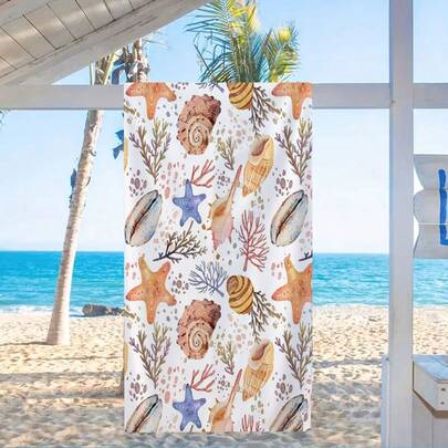 1 chiếc khăn tắm biển in hình dưa hấu hoạt hình, món quà tuyệt vời cho gia đình và bạn bè vào mùa hè, được làm từ sợi microfiber siêu mềm, nhanh khô, chống nắng, thích hợp cho bãi biển, hồ bơi, cắm trại, du lịch.