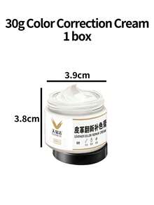 Crema reparadora de cuero blanco para zapatos, zapatillas, reparación de bordes blancos, reparación de cuero dañado, excelente para restaurar la decoloración! - Ver 9