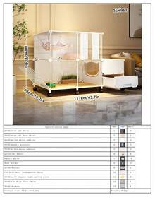 Lồng đựng cát vệ sinh cho mèo trong nhà, nhà cho mèo với khu vực tự do rộng rãi. - Nhiều màu - Xem 19