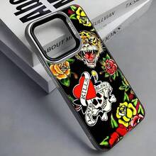 FashonE-EdHardyBrandsColorfulSlverBackPhoneCaseForPhone17Air161514131211PlusProMaxPlus - Z5 - Ver 13