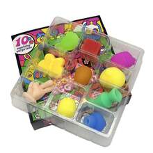 Stress Relieving Squishy Fidget Cube - Sensory Toy For Anxiety Control In Classroom, Outdoor, And Office Settings, Perfect Decoration And Gift For Children And Workers - màu xanh lá - Xem 3