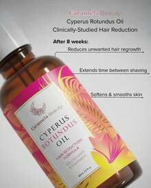 Caramela Beauty Cyperus Rotundus Oil Natural Hair Reduction - 60ml/2oz - 1 - View 10