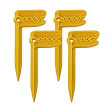 4/12pcs Beach Towel Clips, Plastic Towel Clips, Beach Towel Fixing Clips, Windproof Camping Mat Clips, Closet Clips, Portable Outdoor Picnic Blanket Clips - Multicolor - View 16