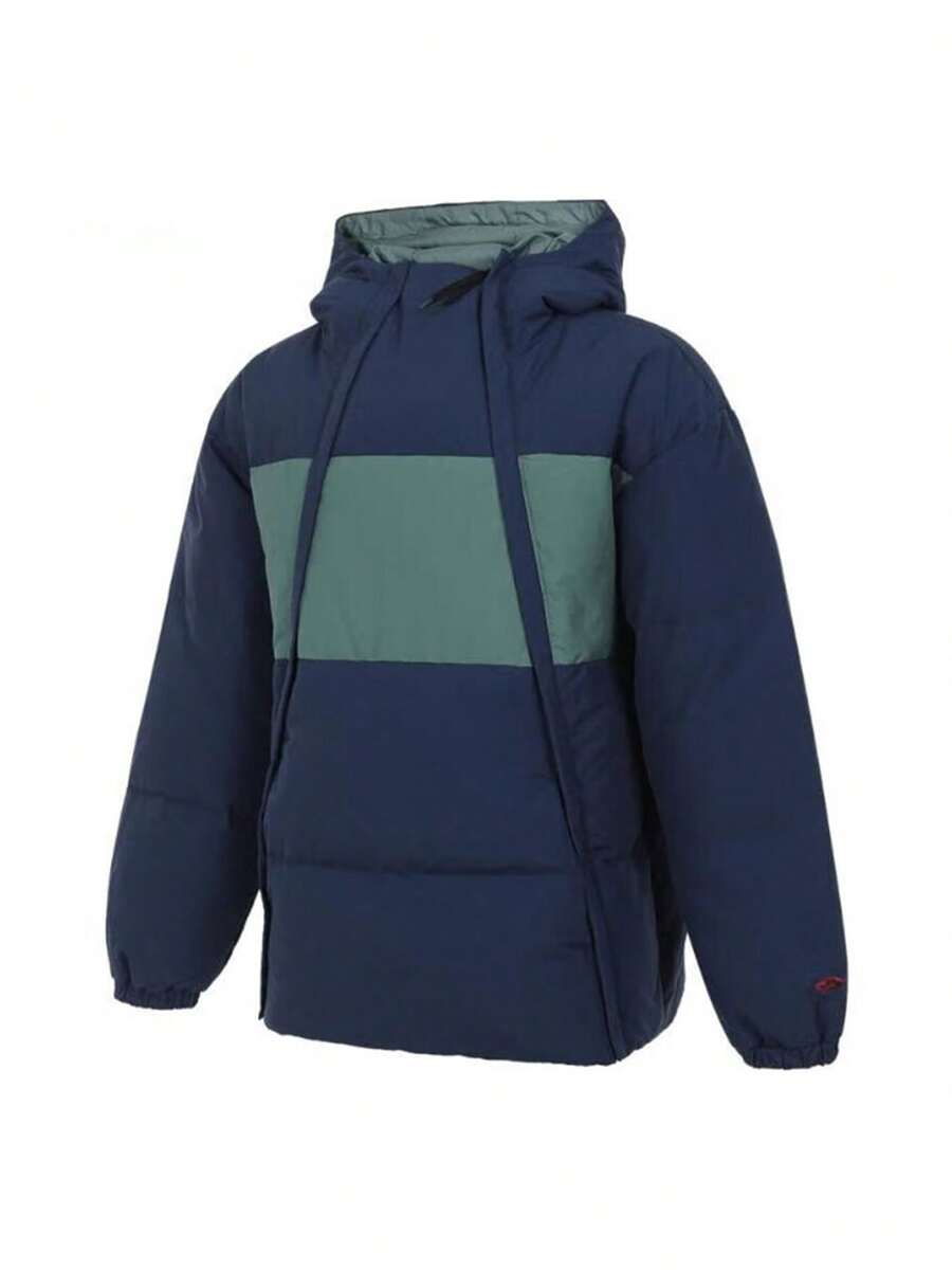 Vans Herren-Daunenjacke, sportlich-lässige, warme und bequeme Kapuzenjacke VN000M8XLKZ - Blau - Übersicht 1