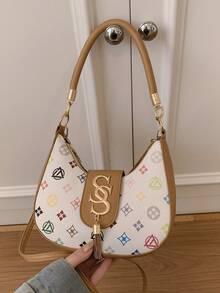 2026 New Crescent Underarm Crossbody Bag, Minimalist Summer Fashion Shoulder Bag For Women - Beige - View 8