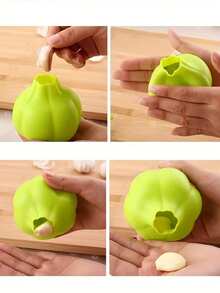 1pc Silicone Garlic Peeler, Ideal For Kitchen Use, Simple, Convenient, Fast, Easy To Clean, Portable Garlic Peeler Suitable For Outdoor Travel - View 7