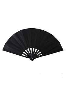 Quạt cầm tay sáng bóng dành cho nữ, quạt xếp cỡ lớn kiểu tiệc tùng, quà tặng chủ đề sinh nhật, biểu diễn và tiệc khiêu vũ, nhiều màu sắc. - Nhiều màu - Xem 16