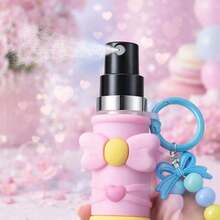 Cute Pastel Pink Magic Wand With Beaded Keychain - Multicolor - View 6