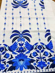 Printed Crepe Fabric 95% Polyester 5% Elastane - 22 - View 1