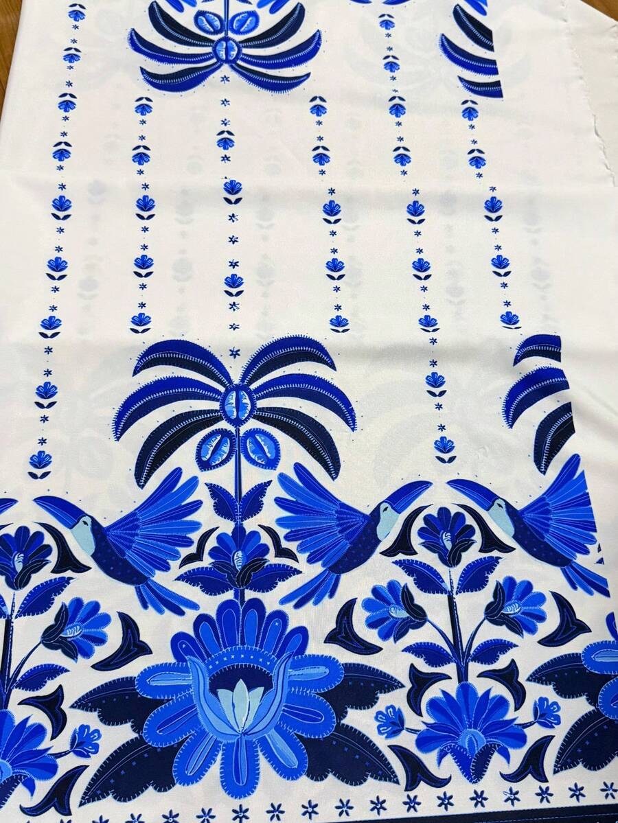 Printed Crepe Fabric 95% Polyester 5% Elastane - 22 - View 1